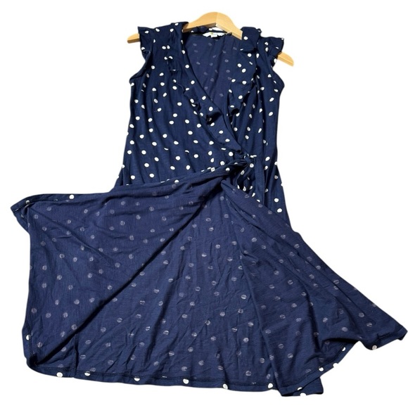 Boden Jodie Jersey Wrap Dress size 2R J0500 - Picture 3 of 8